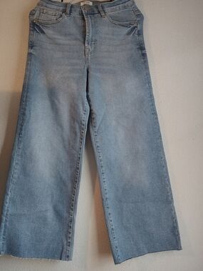 Kensie Wide-Leg Jeans in Light Blue Wash